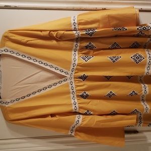 Women's Midi Dress with Lace-XL